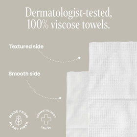 Cliganic Clean Face Towels XL packaging details