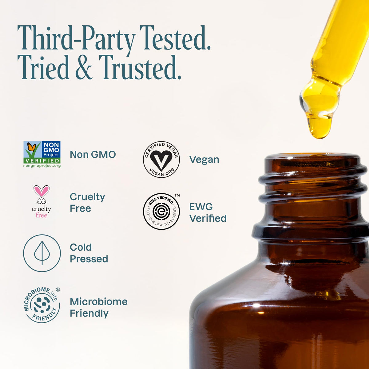Cliganic Jojoba Oil 16oz back label details