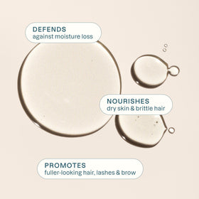 Cliganic Organic Castor Oil packaging with empty vials