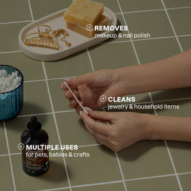 Cliganic Organic Cotton Swabs for cleaning electronics