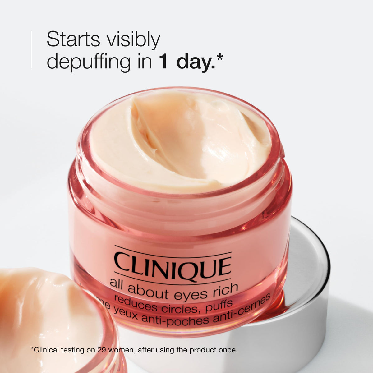 Clinique All About Eyes Rich Eye Cream texture close-up
