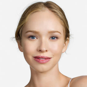 Clinique Beyond Perfecting Foundation application on model's face