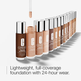Clinique Beyond Perfecting Foundation + Concealer side view with cap