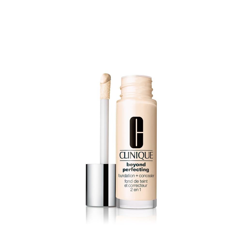 Clinique Beyond Perfecting Liquid Foundation + Concealer in Custard front view