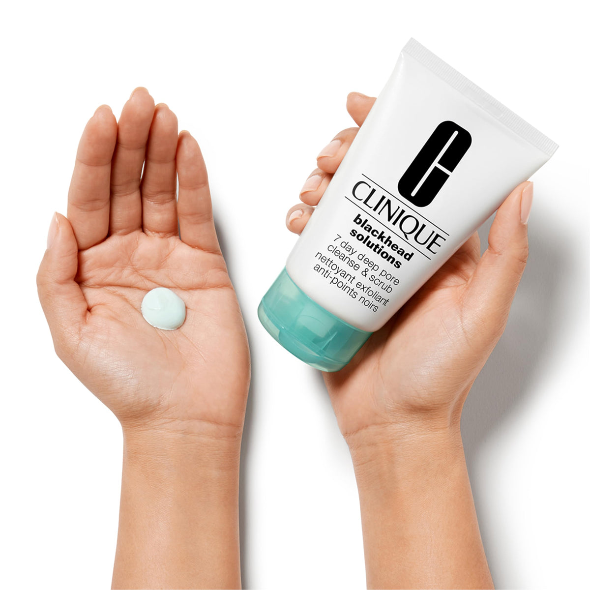 Clinique Blackhead Solutions 7 Day Deep Pore Cleanse & Scrub ingredients close-up