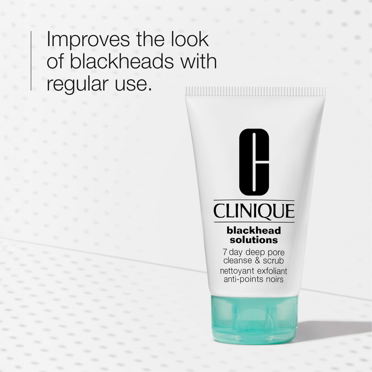 Clinique Blackhead Solutions 7 Day Deep Pore Cleanse & Scrub packaging