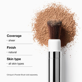 Clinique Blended Face Loose Setting Powder with brush