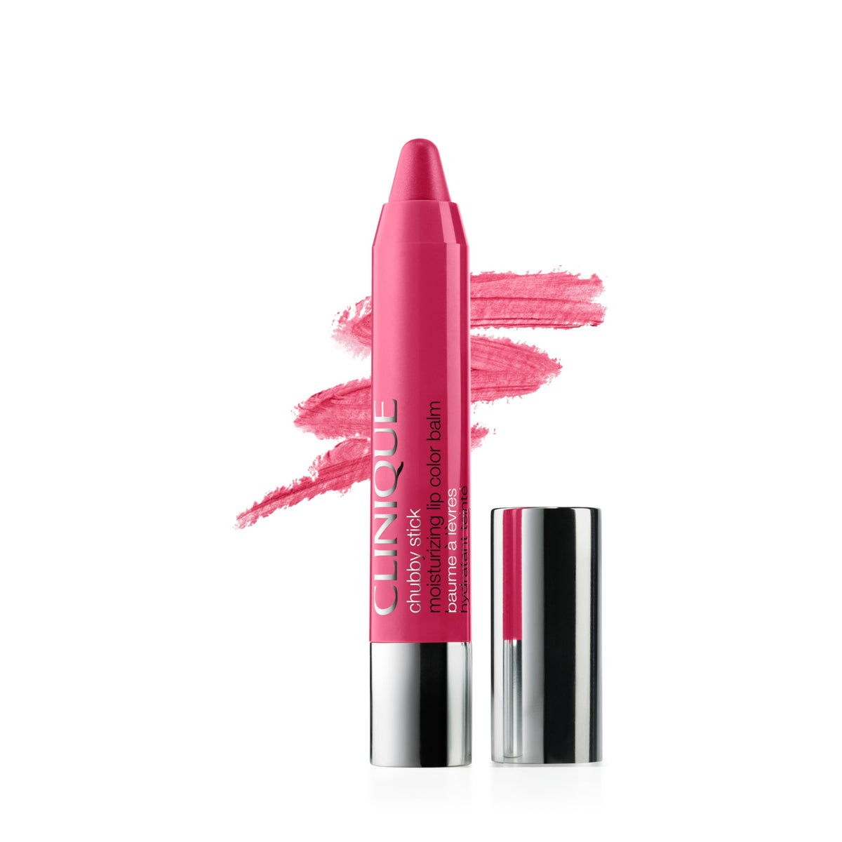 Clinique Chubby Stick Tinted Lip Colour Balm Bursting Blossom front view