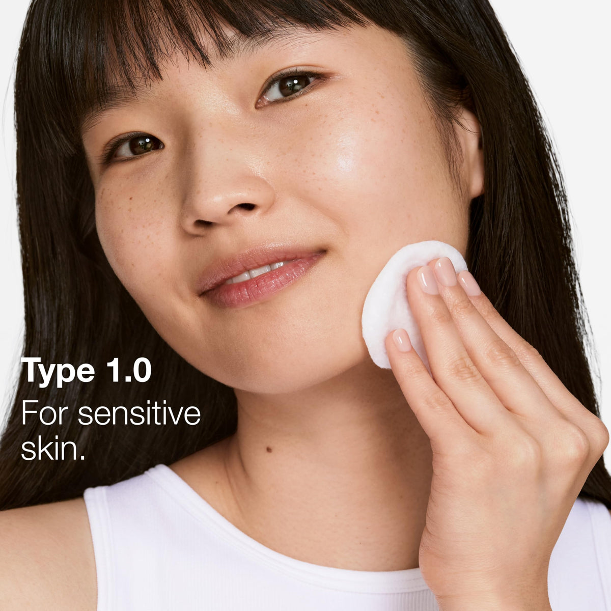 Clinique Clarifying Lotion 1.0 cotton ball application