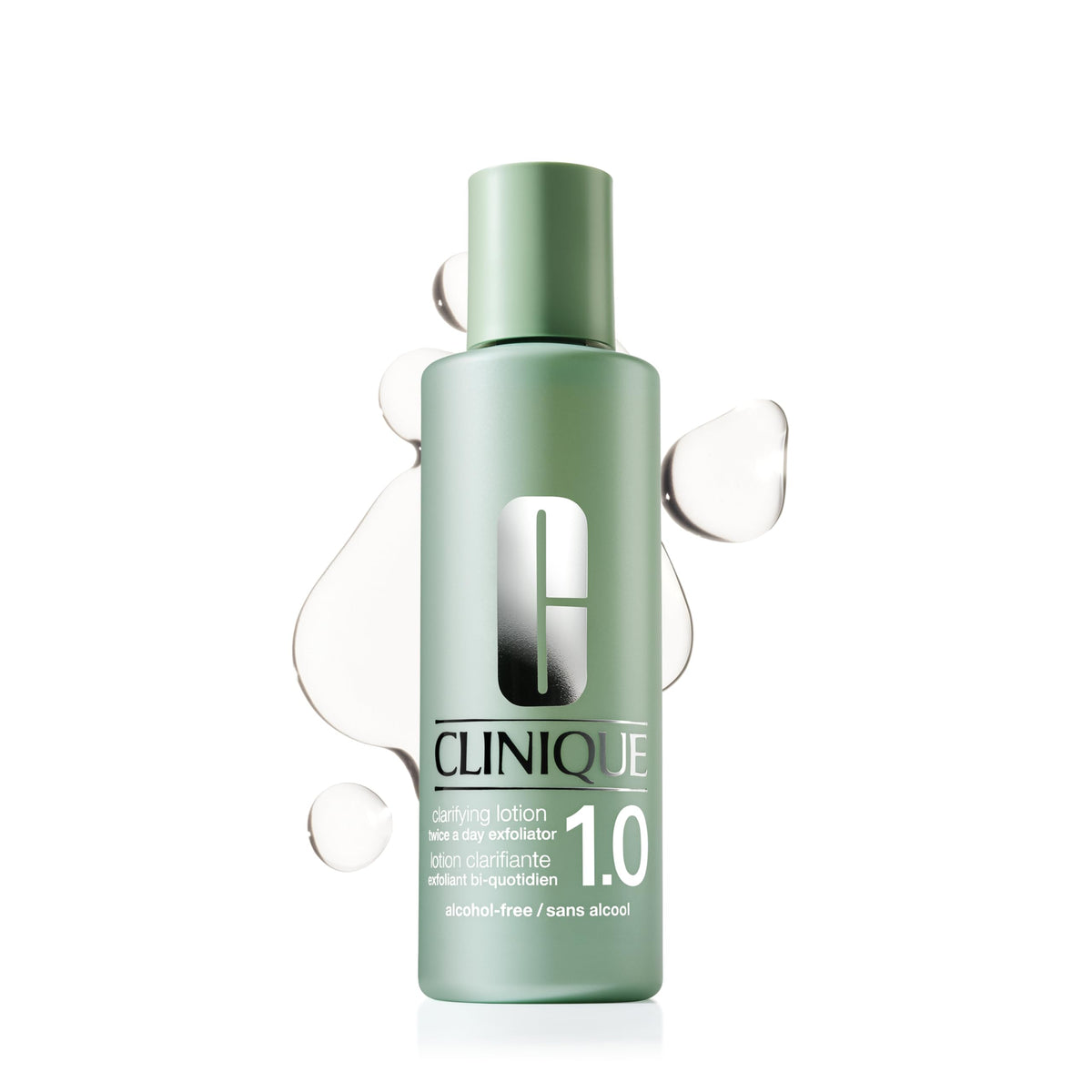 Clinique Clarifying Lotion 1.0 front view, 13.5 fl oz bottle