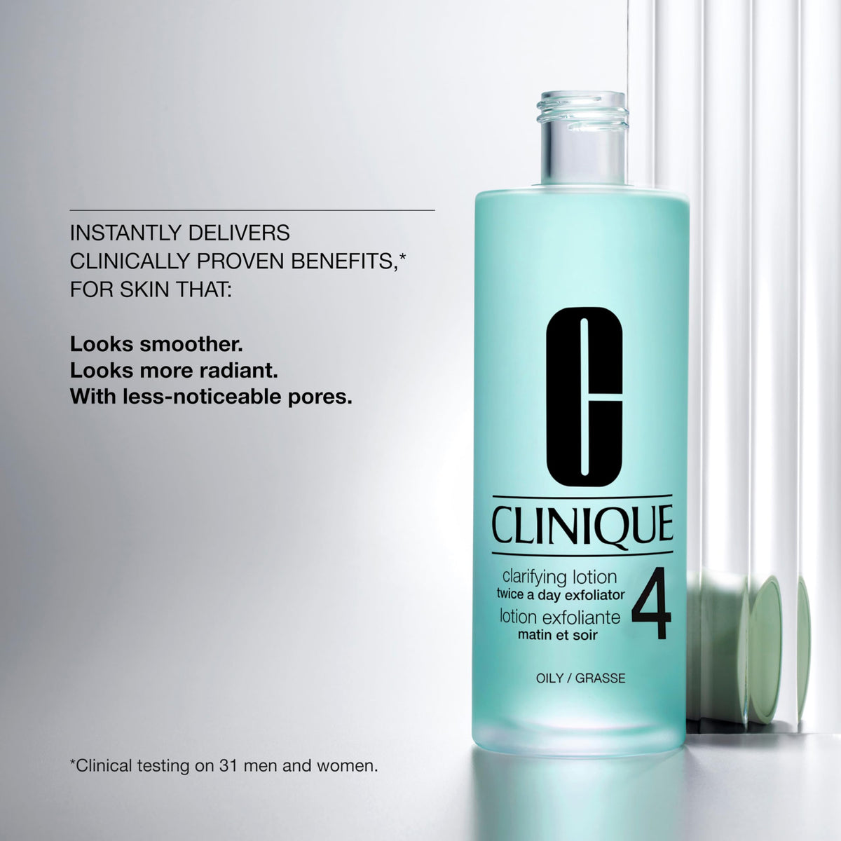 Clinique Clarifying Lotion 4 bottle side view