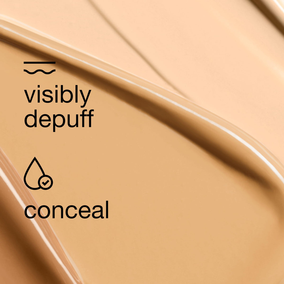 Clinique concealer in use on model