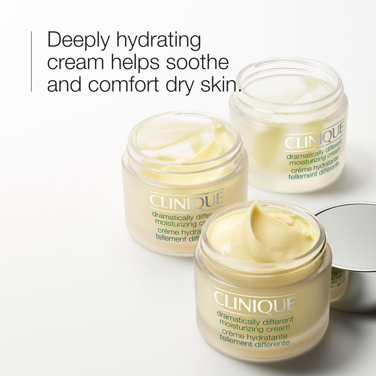 Clinique Dramatically Different Moisturizing Cream side view