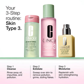 Clinique Dramatically Different Moisturizing Gel with other skincare products