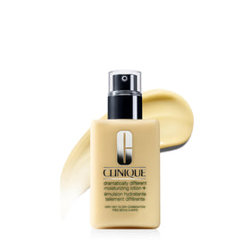 Clinique Dramatically Different Moisturizing Lotion+ front view with pump
