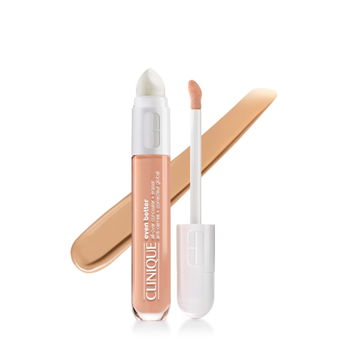 Clinique Even Better All-Over Concealer front view, beige shade