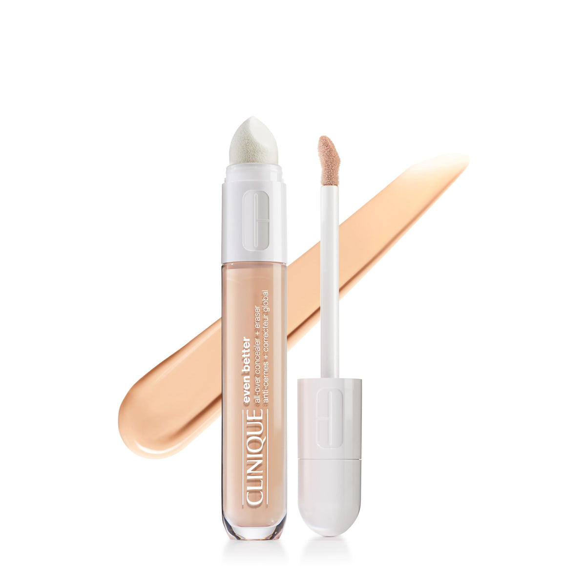 Clinique Even Better All-Over Full Coverage Concealer 0.2 Fl Oz in Alabaster front view