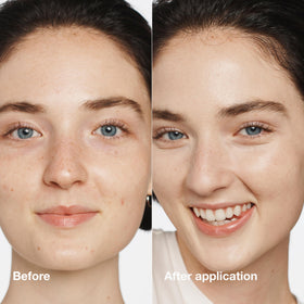 Clinique Even Better Makeup Foundation Custard texture on skin