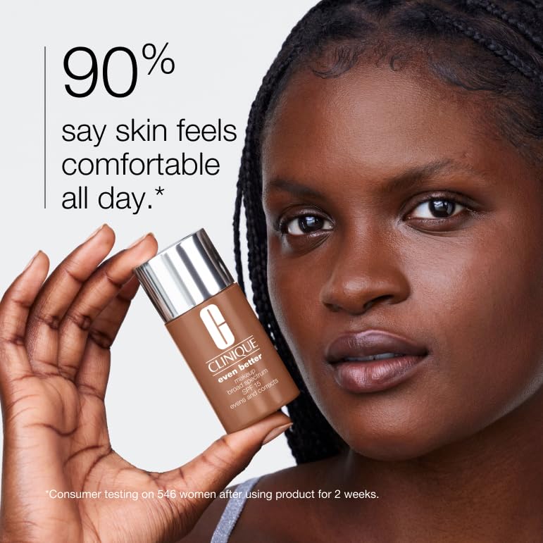 Clinique Even Better Makeup Liquid Foundation packaging side view