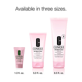 Clinique Foaming Face Wash in a lifestyle setting