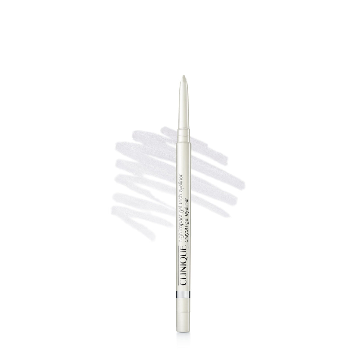 Clinique High Impact Gel Tech Eyeliner Pencil Bright White front view