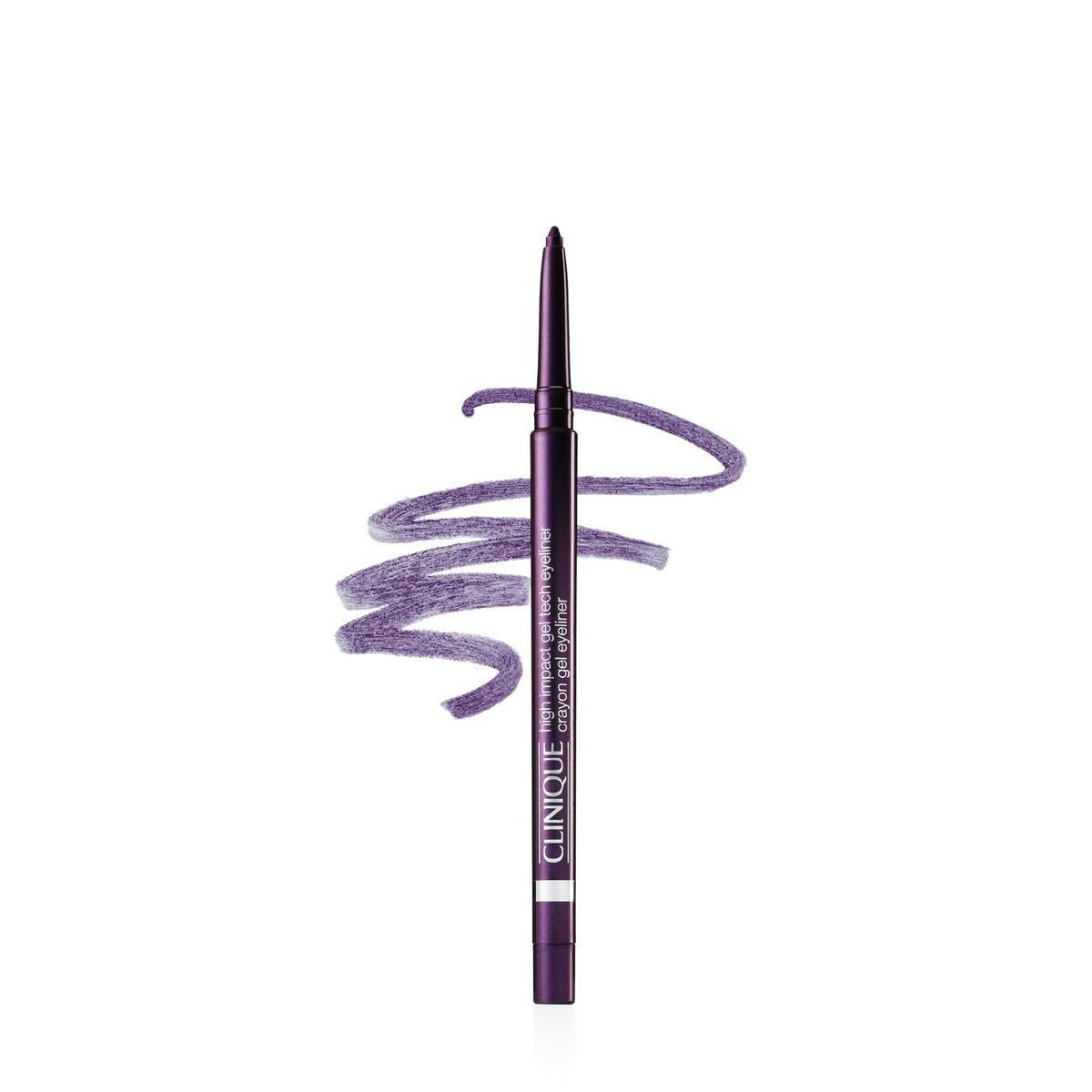 Clinique High Impact Gel Tech Eyeliner Pencil Sparkling Amethyst front view