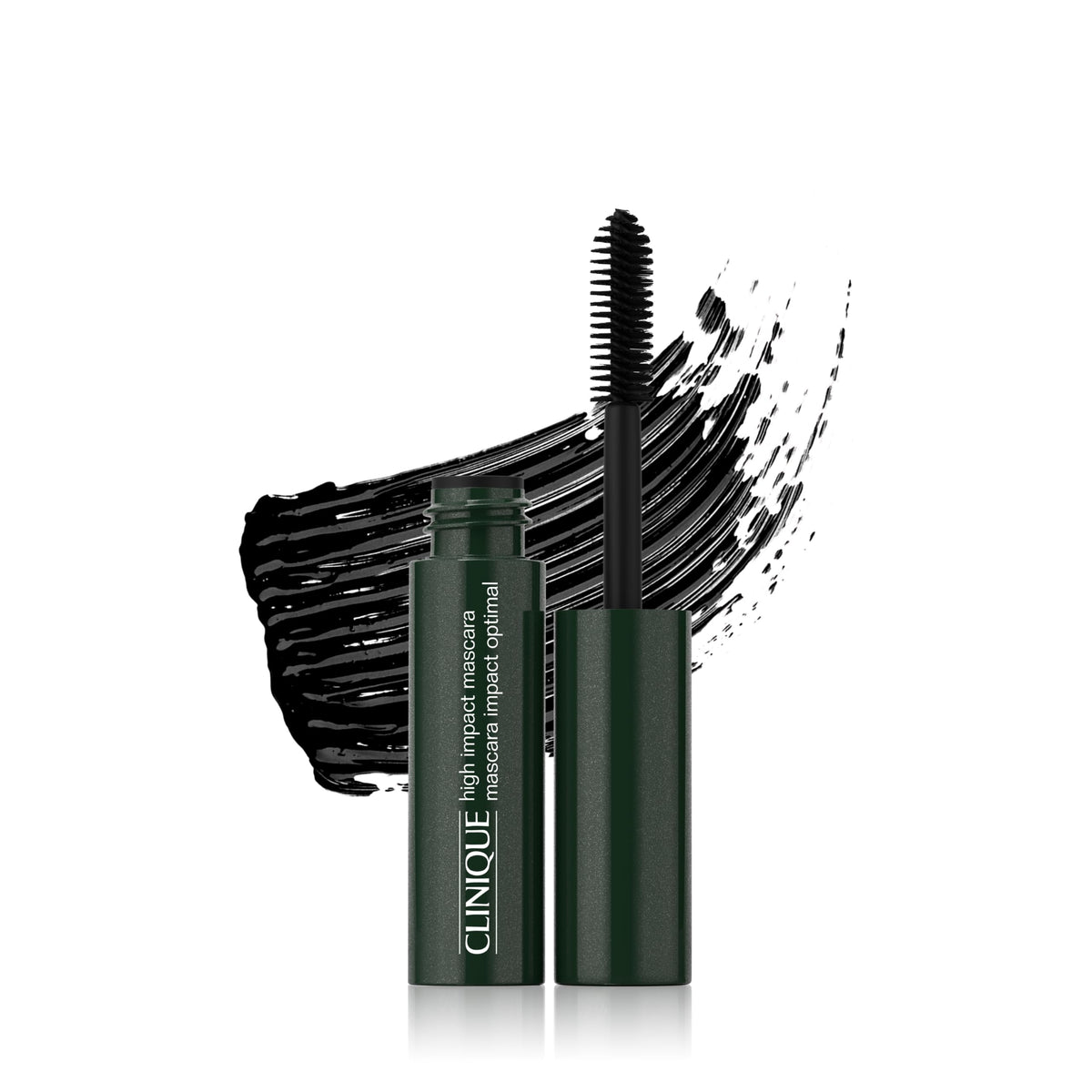 Clinique High Impact Mascara mini travel size black tube front view