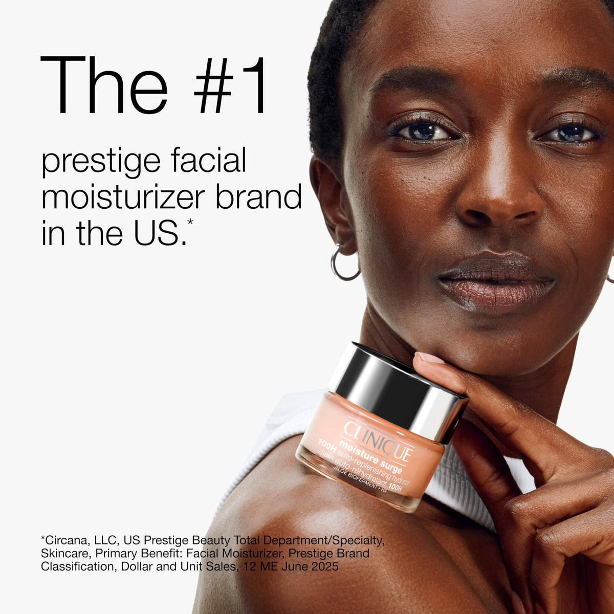Clinique Moisture Surge 100H Hydrator texture on fingertip
