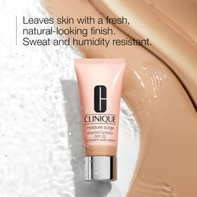 Clinique Moisture Surge Sheertint Hydrator application on skin