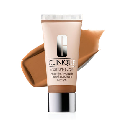 Clinique Moisture Surge Sheertint Hydrator front view with packaging