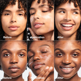 Clinique Moisture Surge SPF 28 Hydrator application on skin