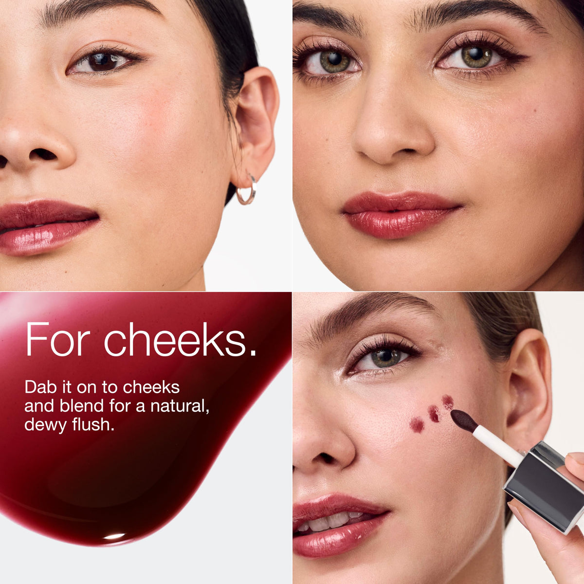 Clinique Pop Lip + Cheek Tinted Oil Black Honey packaging