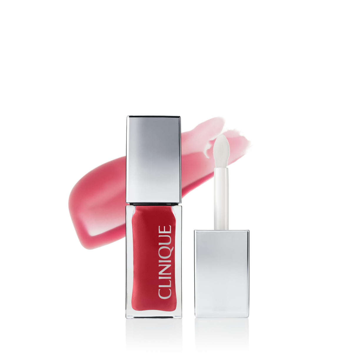 Clinique Pop Lip + Cheek Tinted Oil in Pink Honey front view