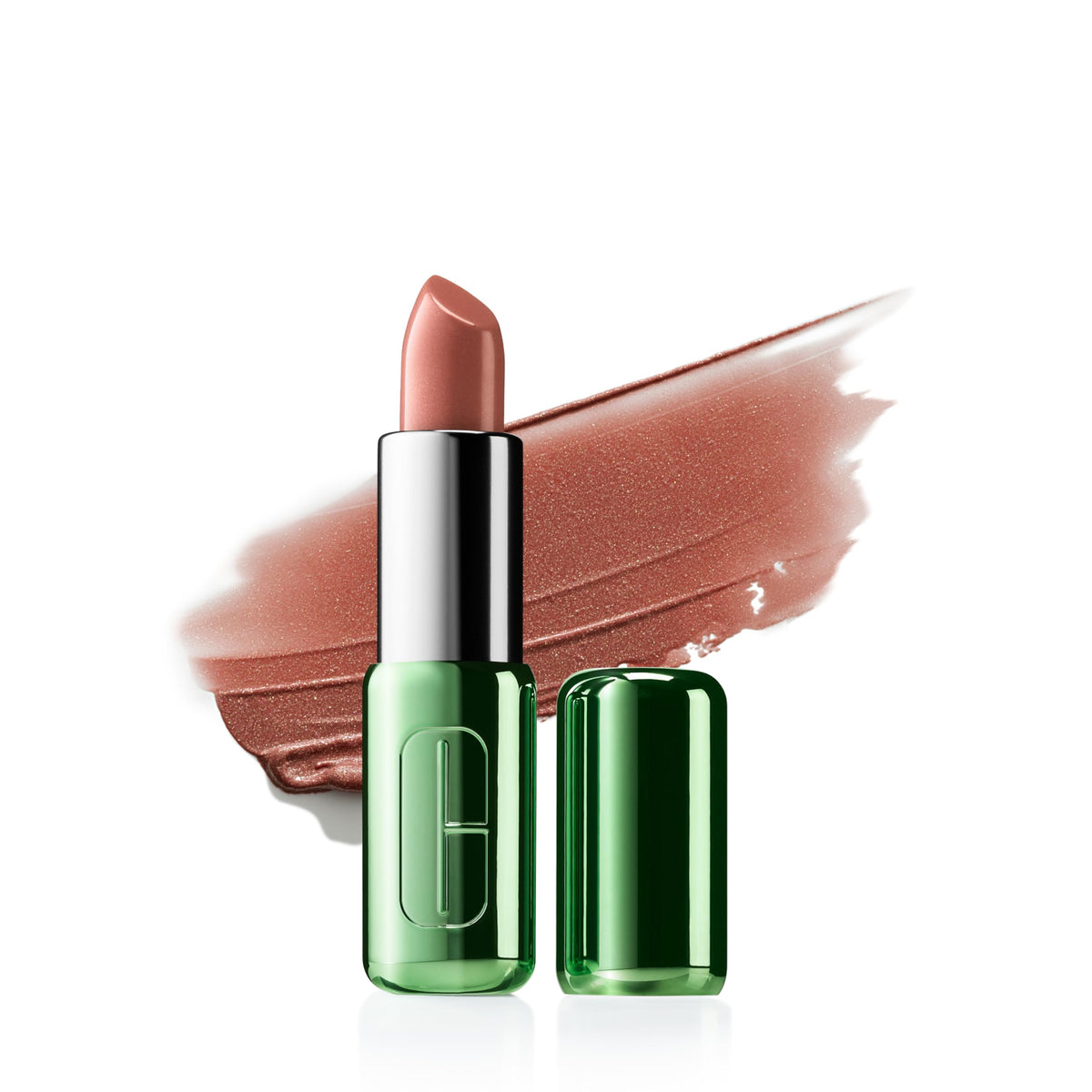 Clinique Pop Longwear Lipstick Bare Pop front view