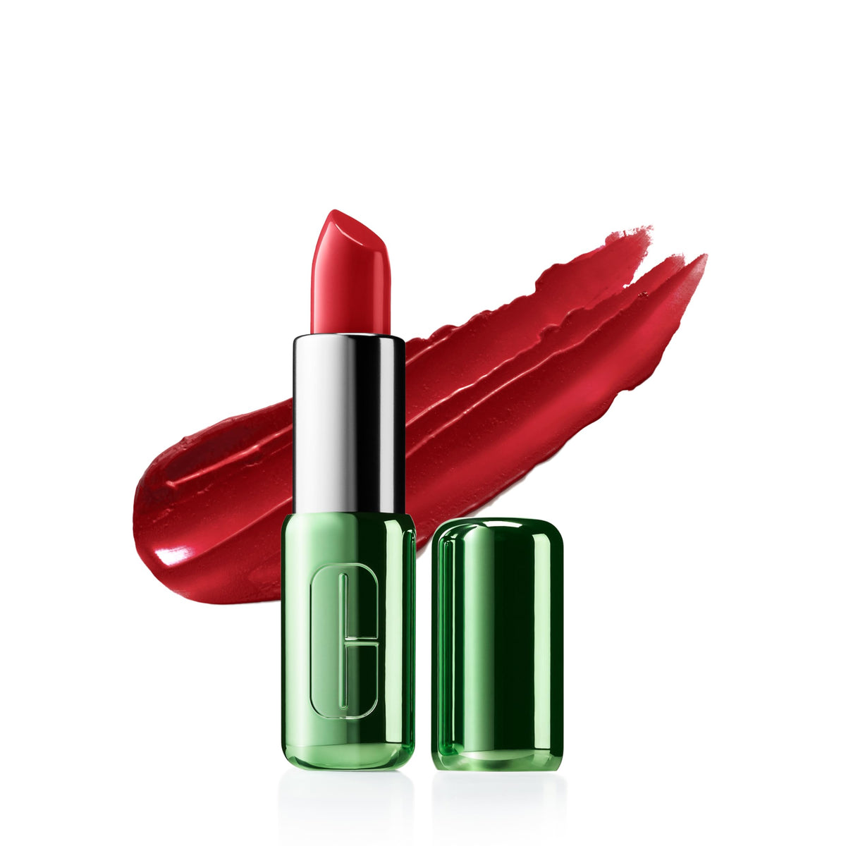 Clinique Pop Longwear Lipstick Cherry Pop front view