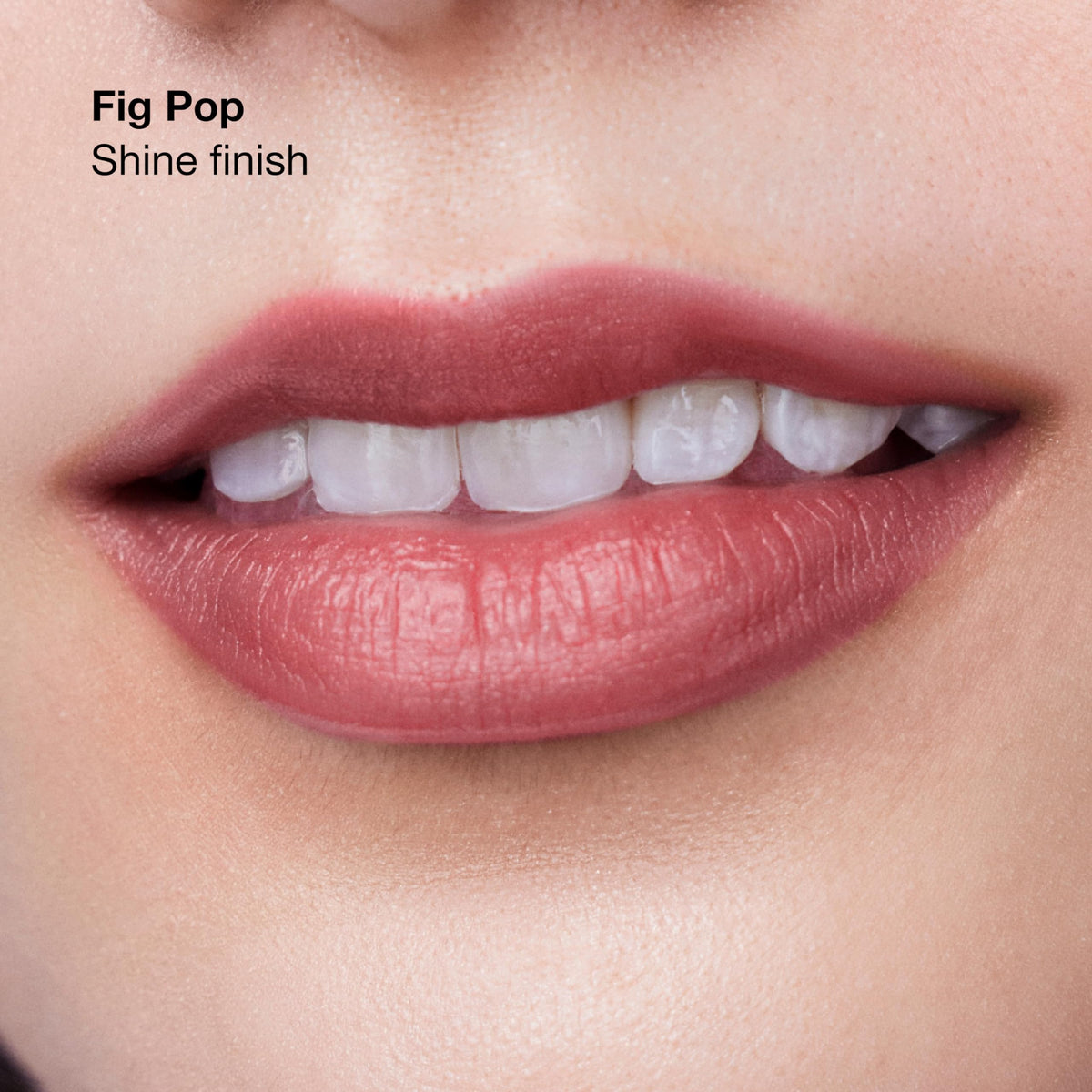 Clinique Pop Longwear Lipstick Fig Pop swatch on skin