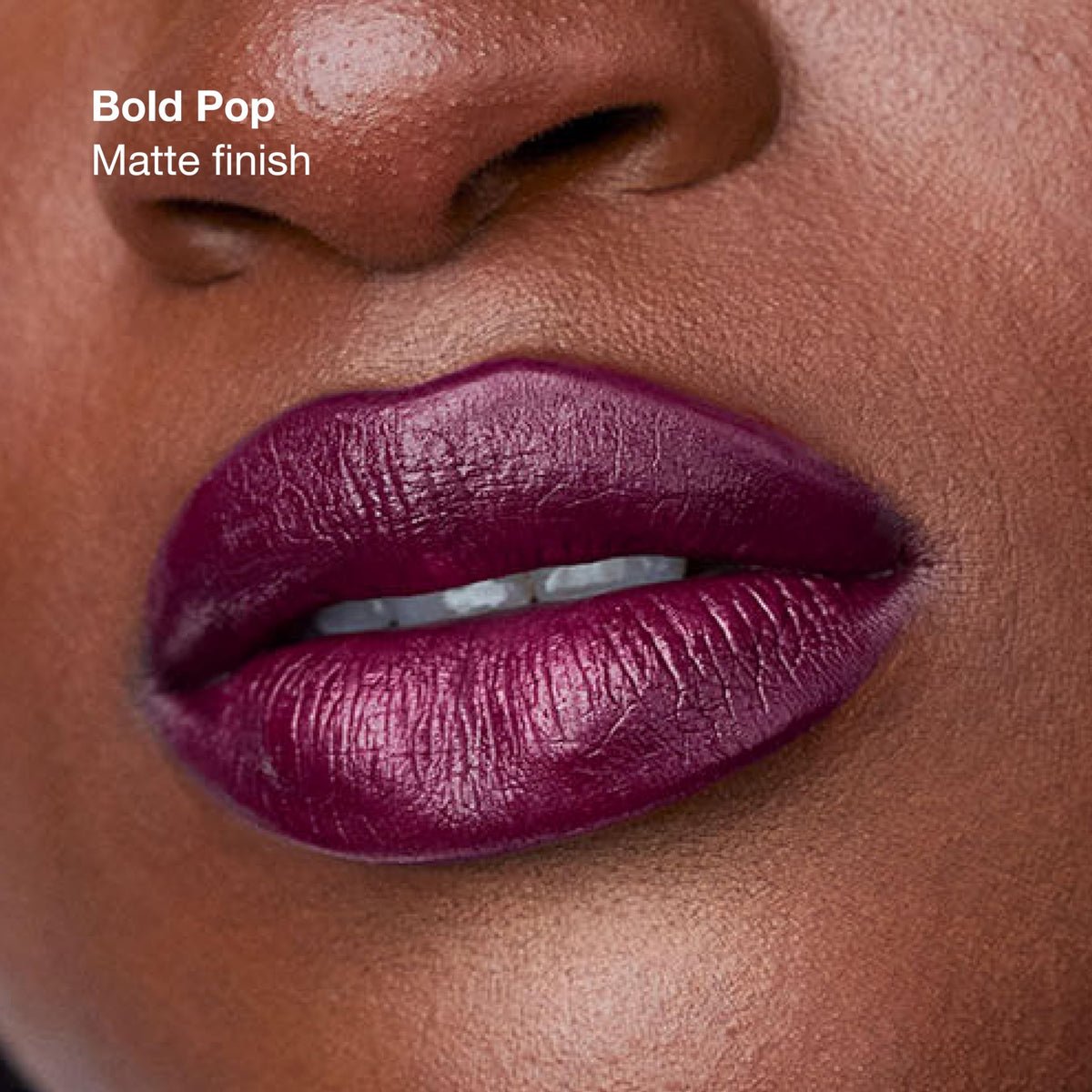 Clinique Pop Longwear Lipstick in matte finish close-up