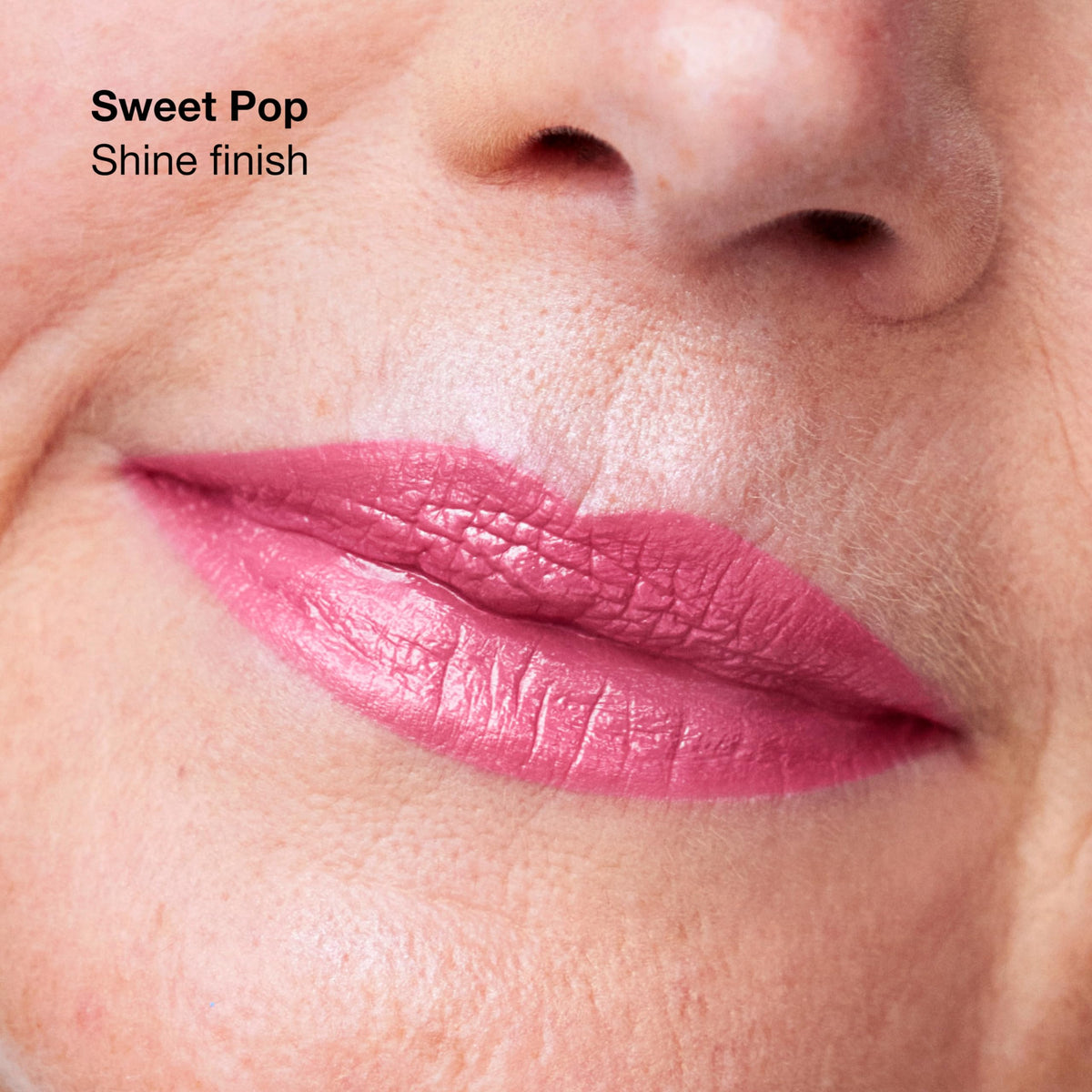 Clinique Pop Longwear Lipstick in Matte finish, close-up
