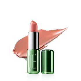 Clinique Pop Longwear Lipstick in Nude Pop shade front view