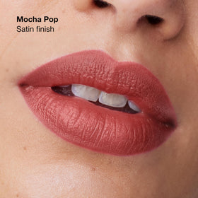 Clinique Pop Longwear Lipstick Mocha Pop packaging