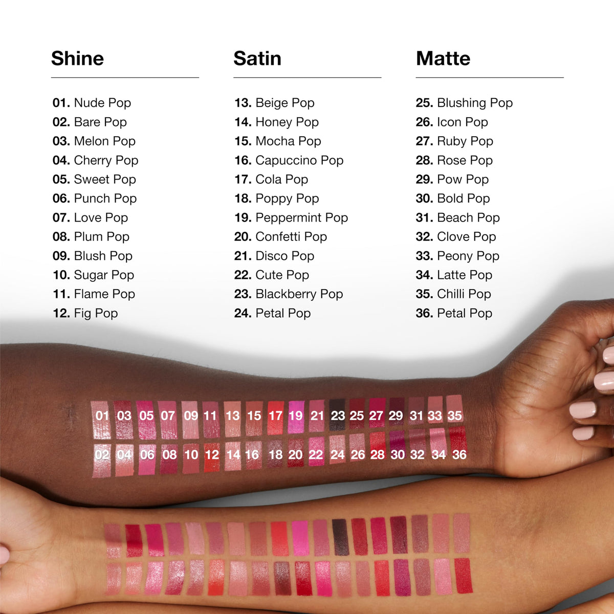 Clinique Pop Longwear Lipstick packaging