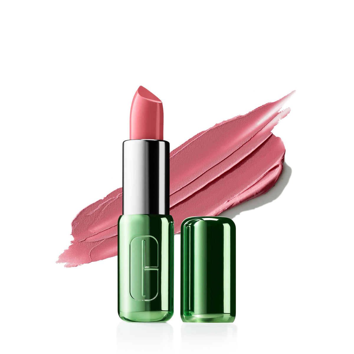 Clinique Pop Longwear Lipstick Peony Pop front view