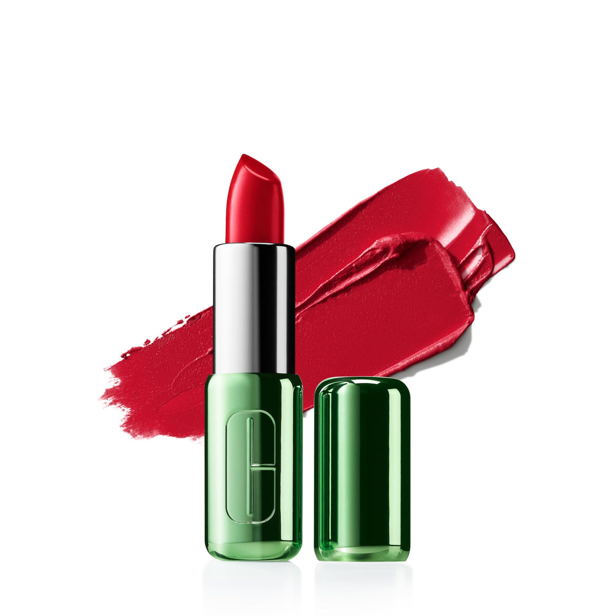 Clinique Pop Longwear Lipstick Peppermint Pop front view