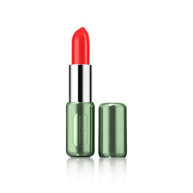 Clinique Pop Longwear Lipstick Poppy Pop front view
