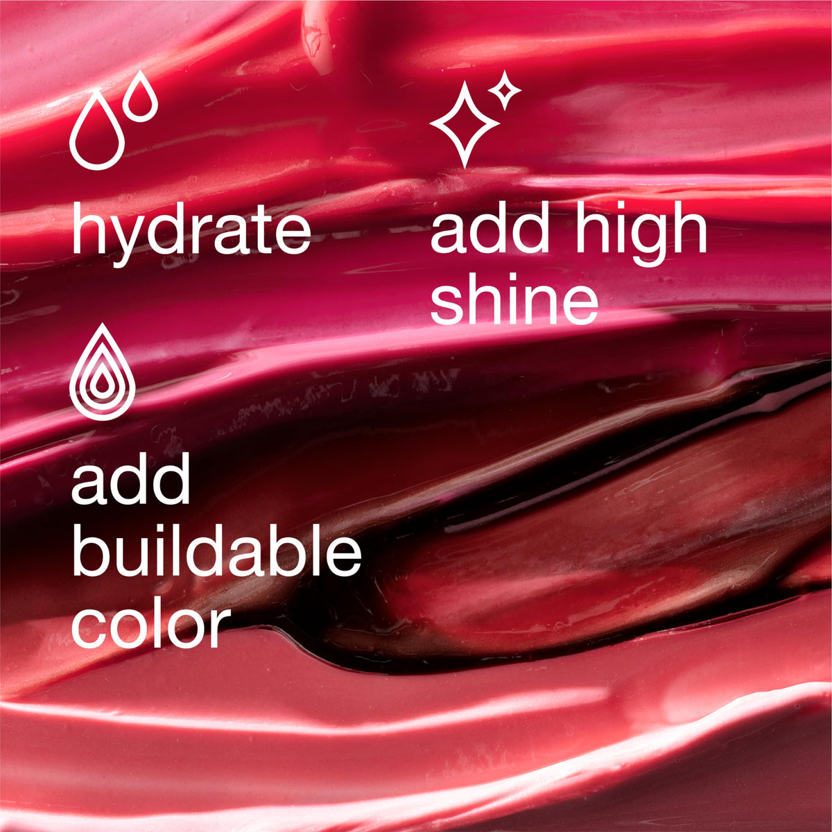 Clinique Pop Plush Creamy Lip Gloss Chiffon Pop texture swatch