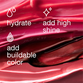 Clinique Pop Plush Creamy Lip Gloss Chiffon Pop texture swatch