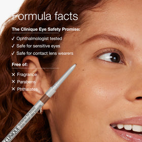 Clinique Quickliner For Brows Eyebrow Pencil applied on brows