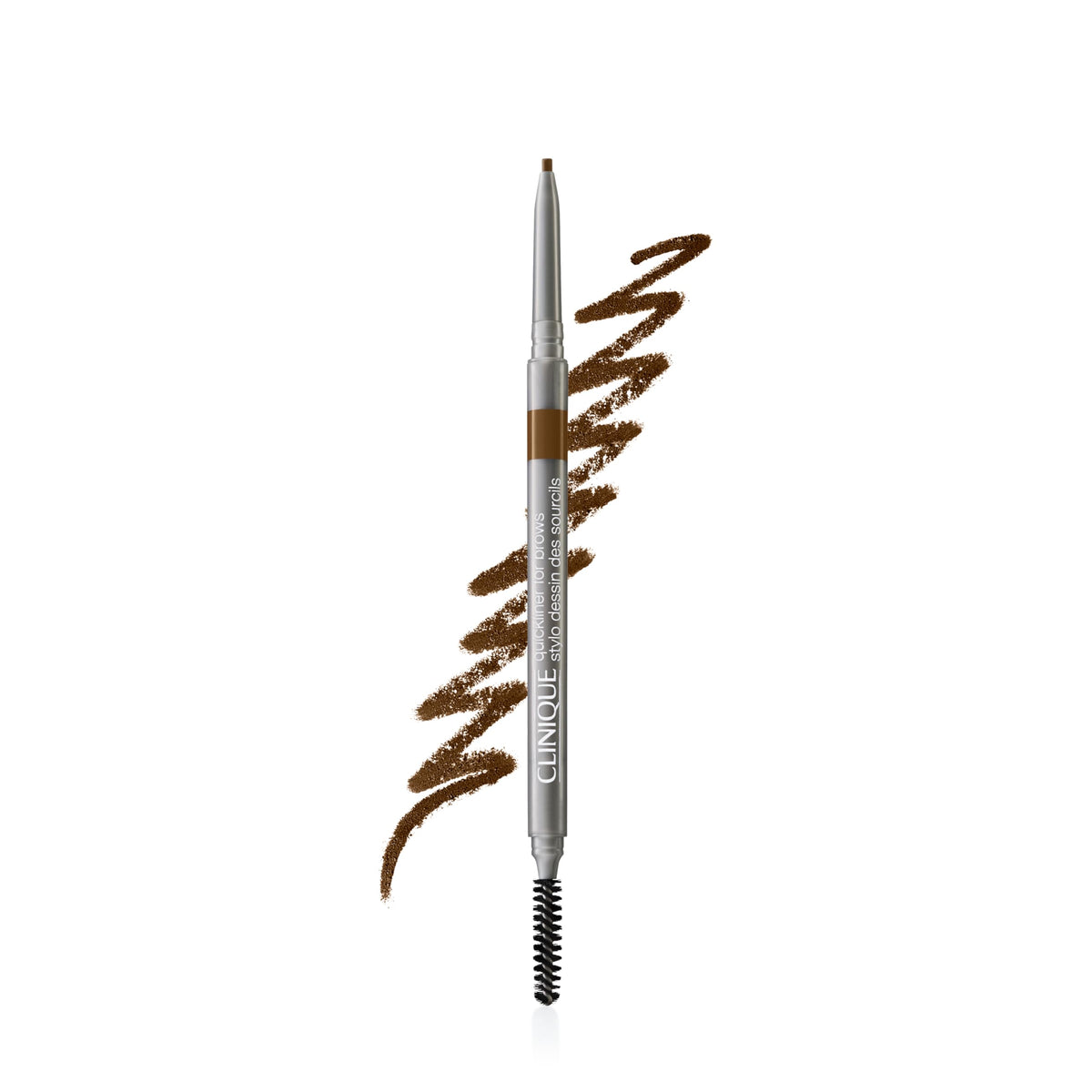Clinique Quickliner For Brows Eyebrow Pencil deep brown front view