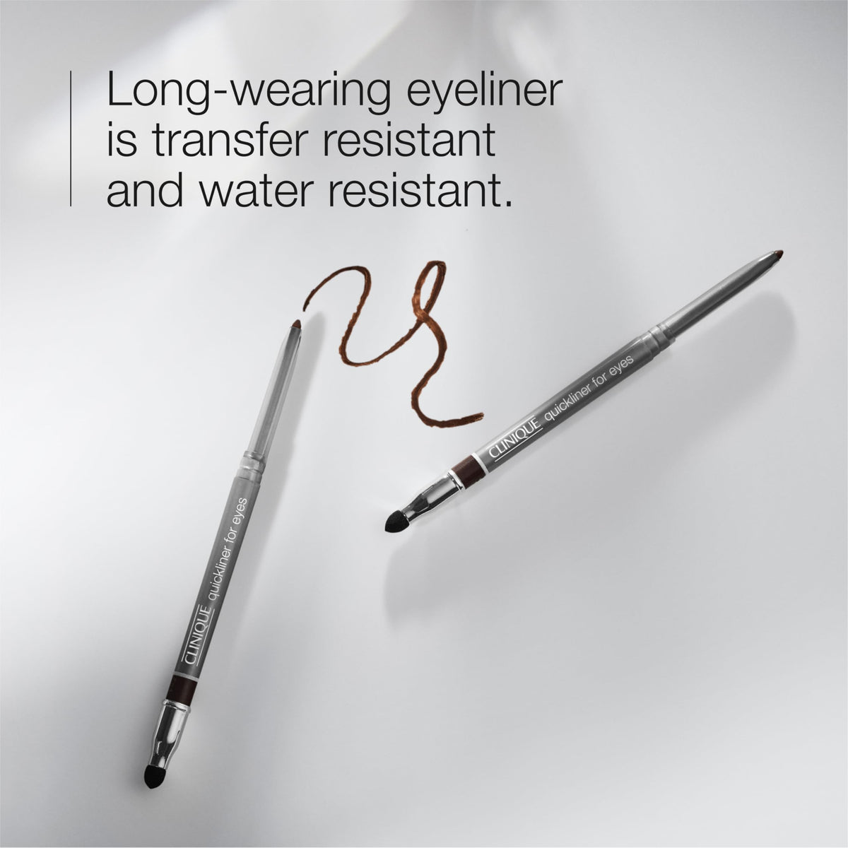 Clinique Quickliner For Eyes Blue Grey with smudge tip