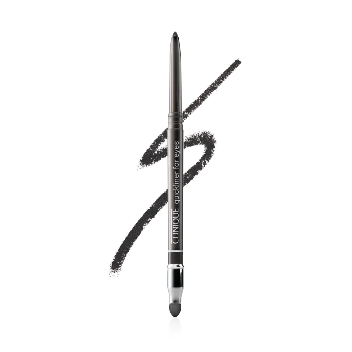 Clinique Quickliner For Eyes Eyeliner Pencil in Really Black, front view